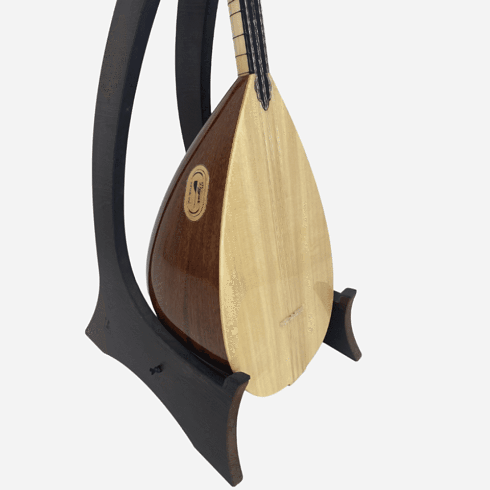 Uzun Sap Profesyonel Bağlama (41 Boy Maun)-3