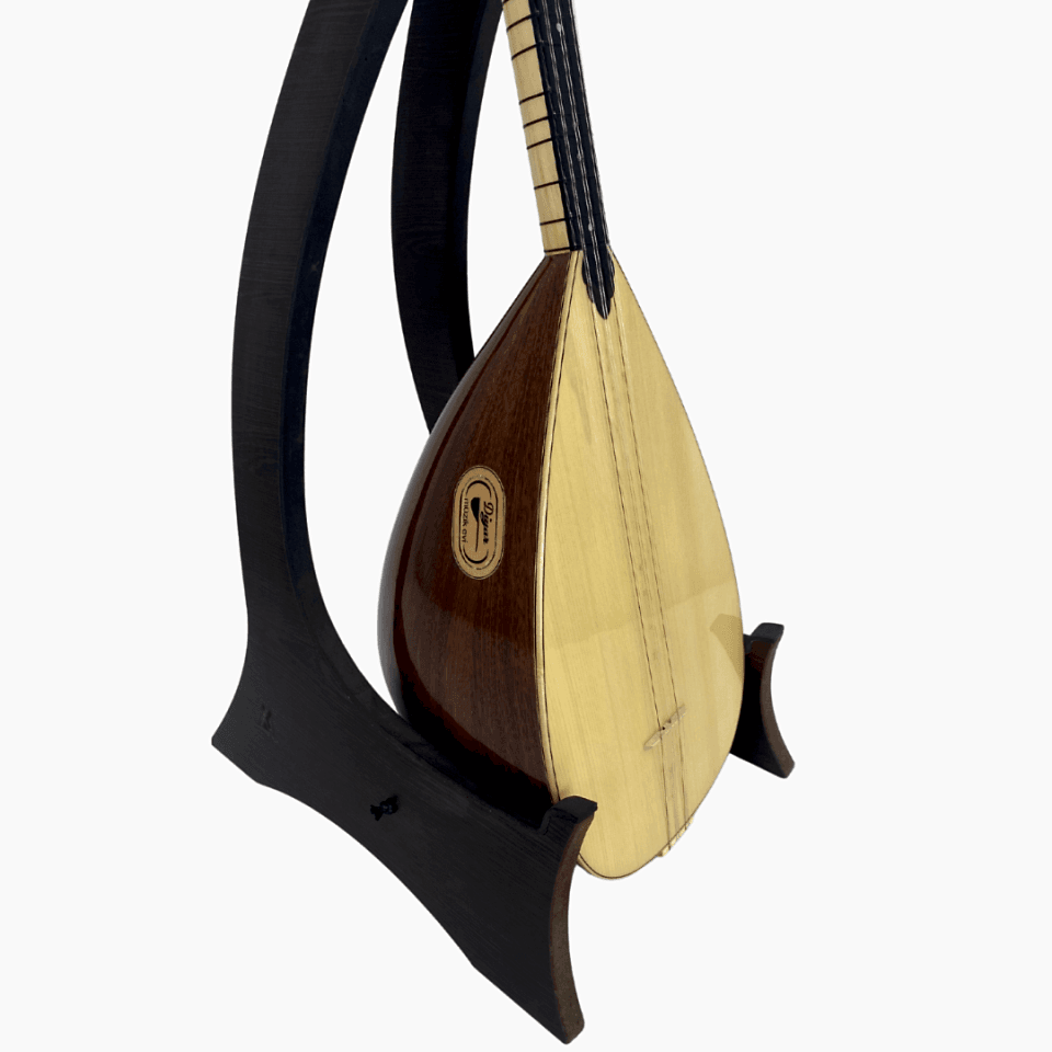 Uzun Sap Profesyonel Bağlama (40 Boy Maun)-4