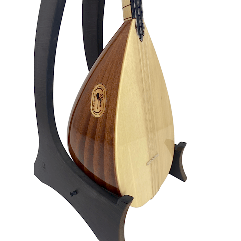 Uzun Sap Profesyonel Bağlama (40 Boy Maun)-5