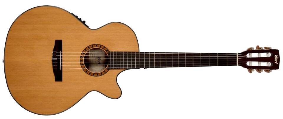 Cort Elektro Klasik Gitar - CEC7-NAT