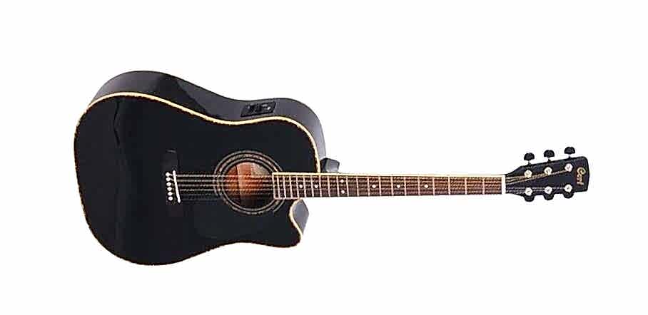 Cort Elektro Akustik Gitar - AD880CEBK
